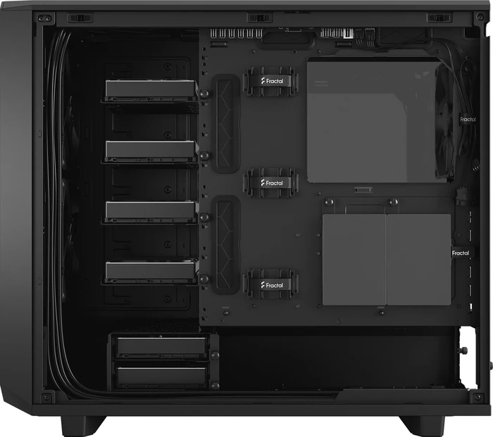Fractal Design Meshify 2 Black TG Light Tint, Glasfenster