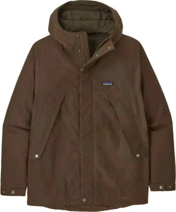 Patagonia Waxed Cotton Funktionsjacke coriander brown
