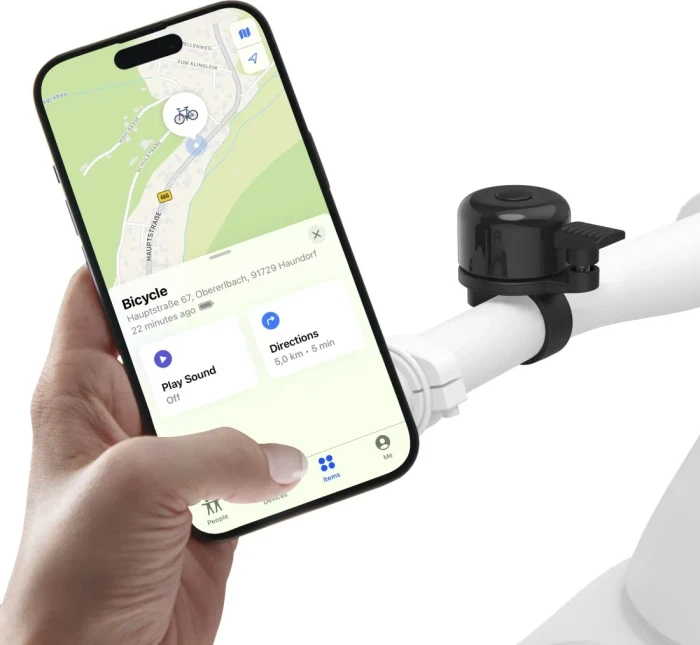 Hama AirBell Pro mit Finder für Apple "Wo ist?" Glocke