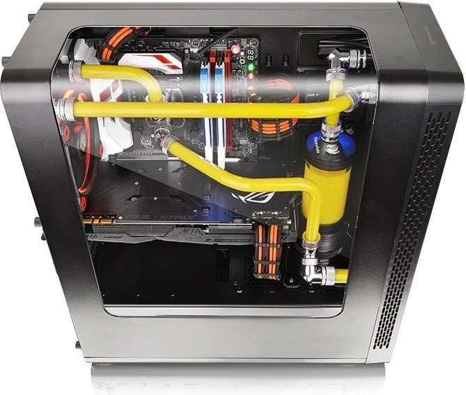 Thermaltake View 27 Gull-Wing schwarz, Acrylfenster