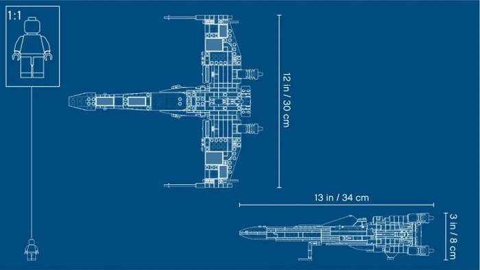 LEGO Star Wars Episoden I-VI - X-Wing Starfighter