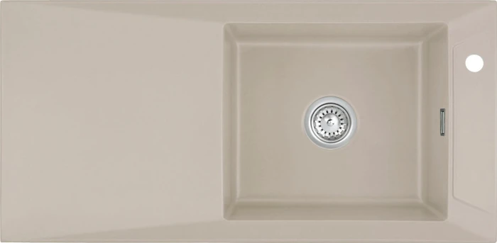 systemceram Siro 100 Einbau Becken rechts fango