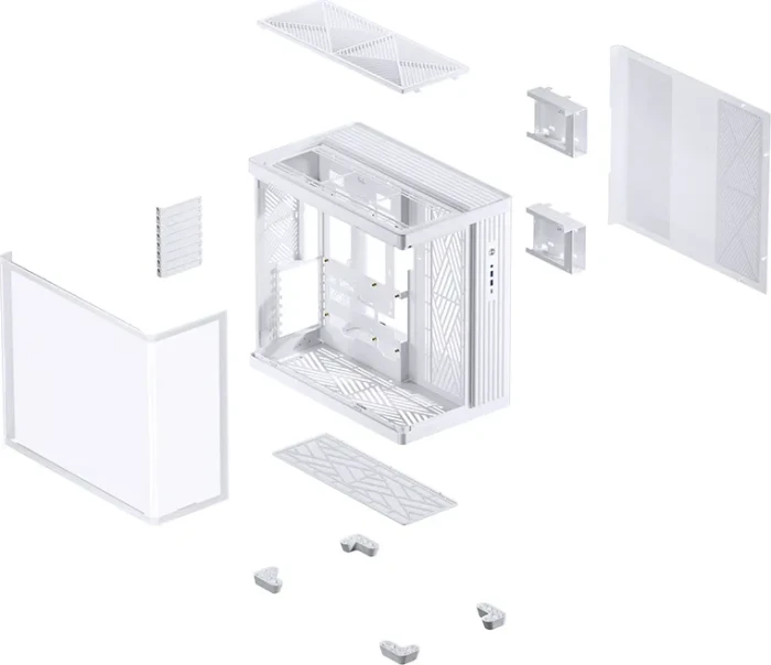 Jonsbo TK-4 White, Glasfenster