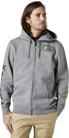 Fox Racing Fox x Kawasaki Zip Hoodie heather graphite grey (Herren)