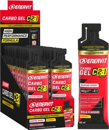 Enervit C2:1 Pro Carbo Gel Cola Caffeine 60ml