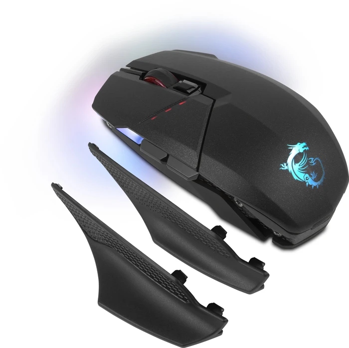MSI Clutch GM70 Gaming Mouse schwarz, USB