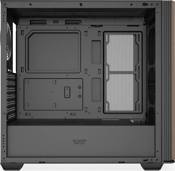DarkFlash DS900WS Black, USB-C, Glasfenster
