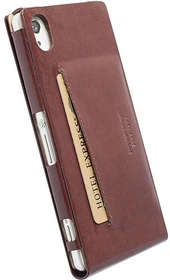 Krusell Kalmar WalletCase für Sony Xperia Z2 braun