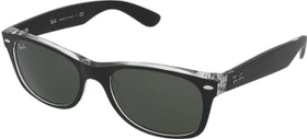Ray-Ban RB2132 New Wayfarer Color Mix 55mm black-transparent/green classic