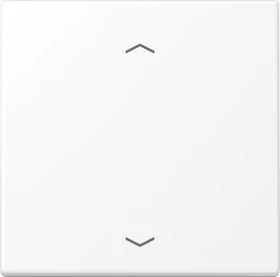 Jung Serie LS LB-Management Taster 1fach Duroplast mit Pfeilsymbol, schneeweiß matt