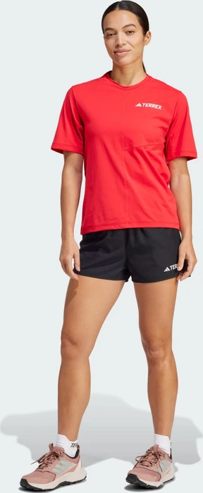 adidas Terrex Multi Climacool Funktionsshirt kurzarm pure ruby (Damen)