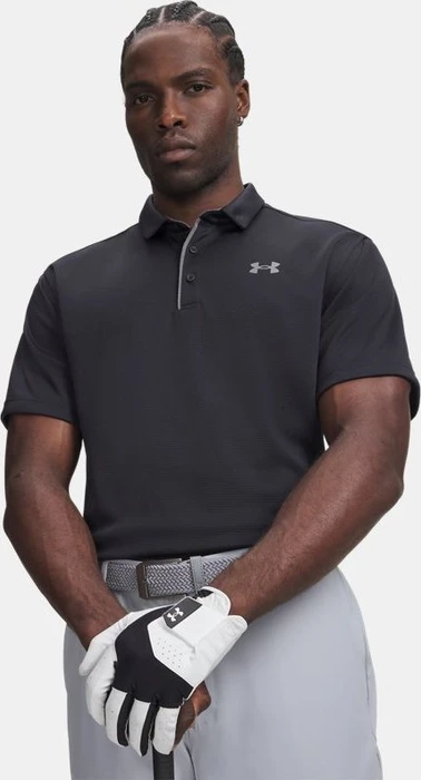 Under Armour Tech Poloshirt kurzarm schwarz (Herren)