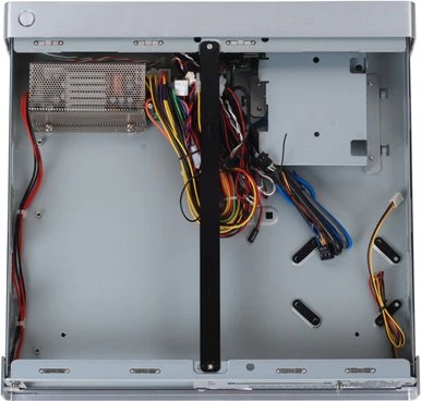 SilverStone Milo ML02MX, schwarz, 120W extern