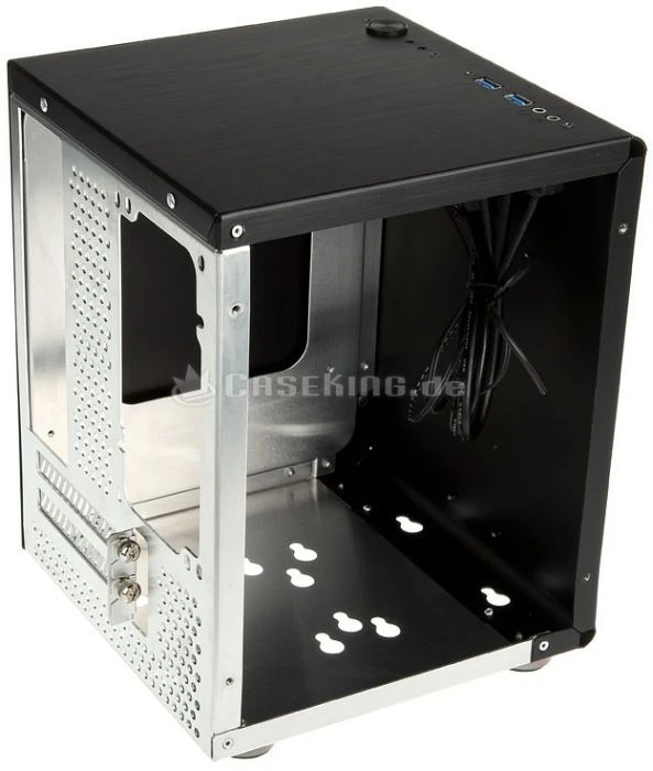 Cubitek Mini Center schwarz, Mini-ITX