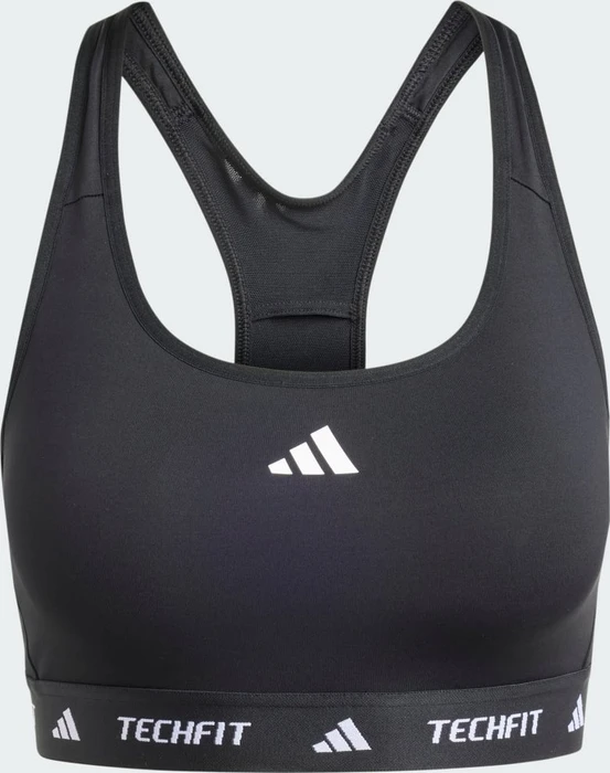 adidas TECHFIT Medium-Support Sport-BH black (Damen)