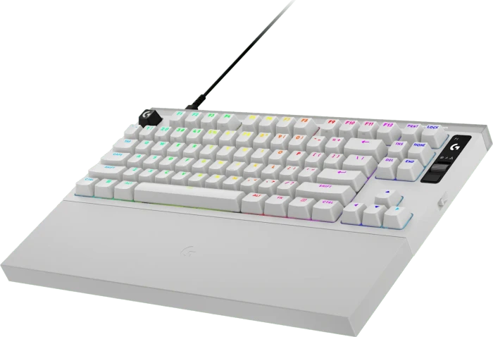 Logitech G PRO X2 TKL Rapid, weiß, KS-20 Magnetic Analog, USB, EN