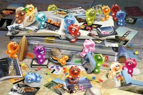 Ravensburger Puzzle Gelini auf Reisen
