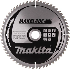 Makita Makblade Kreissägeblatt 60Z, 260x2.3x30mm, 1 Stück