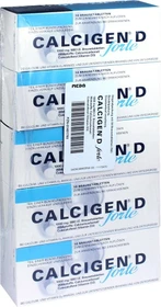 Calcigen D forte 1000mg/880I.E. Brausetabletten, 50 Stück