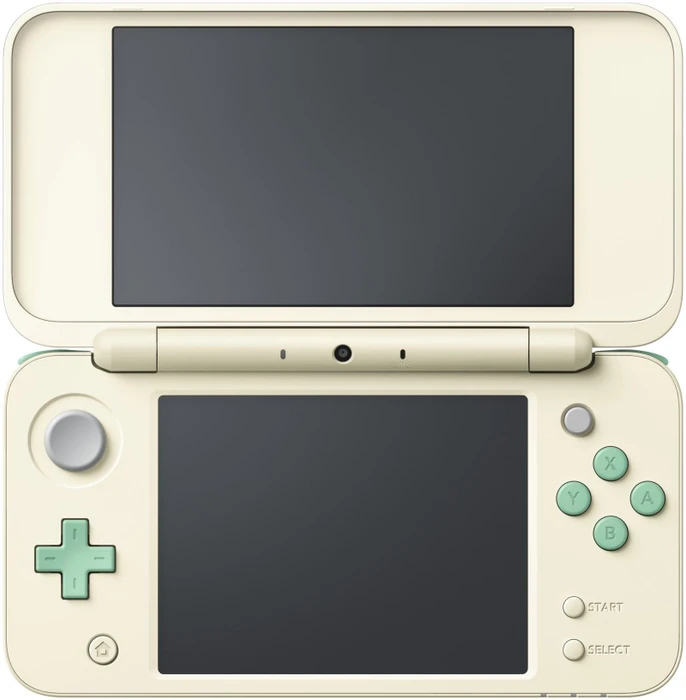 Nintendo New 2DS XL Animal Crossing Bundle grün/beige
