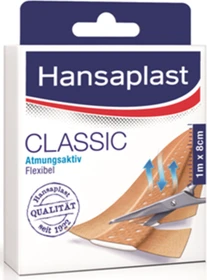Hansaplast Classic, 8cm x 1m, 1 Stück