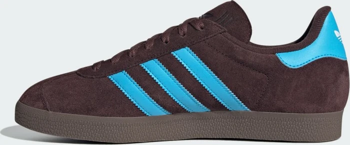 adidas Gazelle shadow brown/sky rush/cloud white
