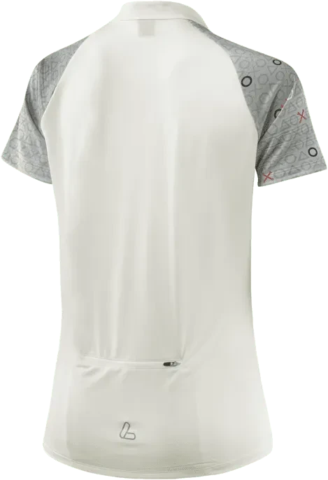 Löffler Axo Rise Half-Zip Trikot kurzarm creme white (Damen)