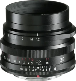 Voigtländer Nokton 35mm 1.2 für Fujifilm X schwarz