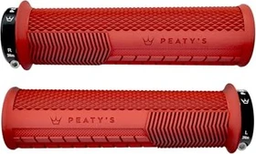 Peaty's Monarch Knurl 130mm Griffe Thick rot