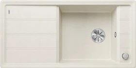 Blanco Faron XL 6 S InFino Einbau Becken reversibel mit Ablauffernbedienung softweiß
