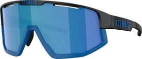 Bliz Fusion Small matte black/brown-blue mirror