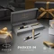 Parker IM Duo, Brushed Metal Gold Trim, 2 Stück Vorschaubild