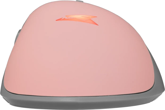 Baracuda Lobster Pink Gaming Mouse, rosa/grau, USB