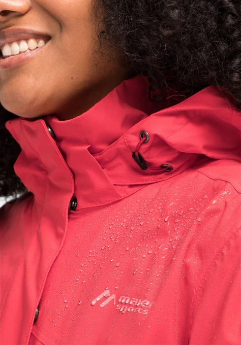 Maier Sports Metor Rec Funktionsjacke watermelon/tulip (Damen)