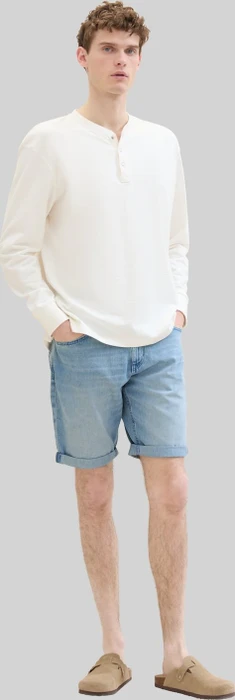 Tom Tailor Ultra Light Josh Jeansshorts Jeans blau (Herren)