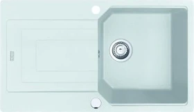 Franke Urban UBG 611-86 Einbau Becken reversibel mit Ablauffernbedienung glacier