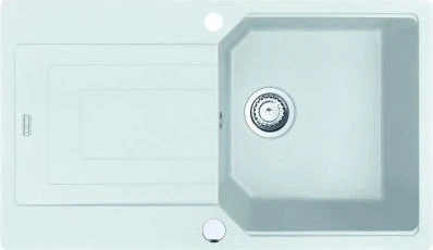 Franke Urban UBG 611-86 Einbau Becken reversibel mit Ablauffernbedienung glacier