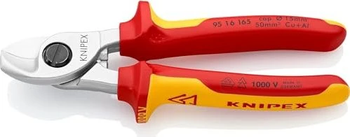Knipex Kabelschere, 16.5cm