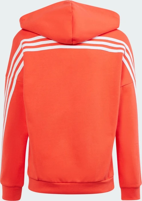 adidas Future Icons 3-Streifen Hoodie bright red/white (Junior)