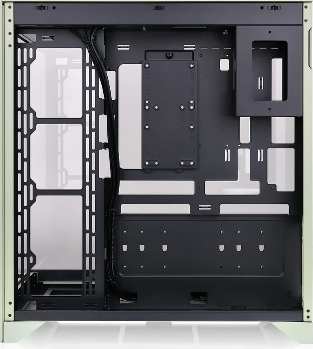 Thermaltake CTE E550 MX, grün, Glasfenster