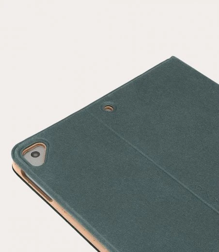 Tucano Verde biodegradable Case für Apple iPad (7/8/9.Gen) 10.2", dunkelgrün