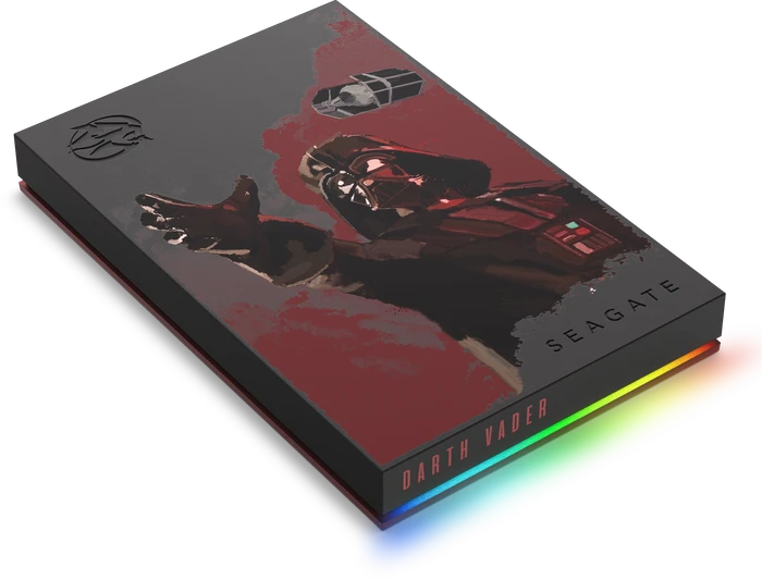 Seagate FireCuda Gaming HDD - Darth Vader Special Edition, 2TB, +Rescue, USB 3.0 Micro-B