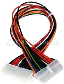 Netzteilverlängerungskabel 20-Pin ATX (verschiedene Längen)