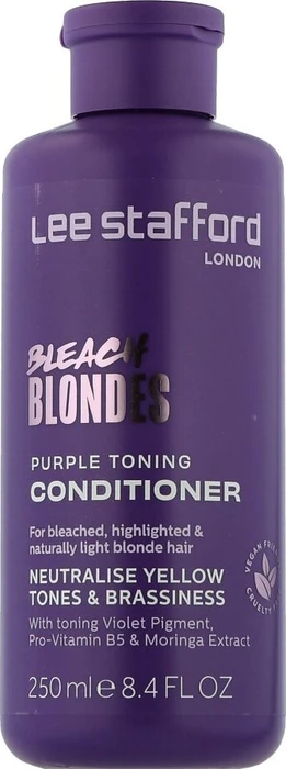 Lee Stafford Bleach Blondes Purple Reign Toning Conditioner, 250ml