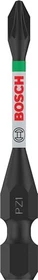 Bosch Professional PRO Impact Pozidriv Bit 1/4", PZ1x55mm, 2 Stück