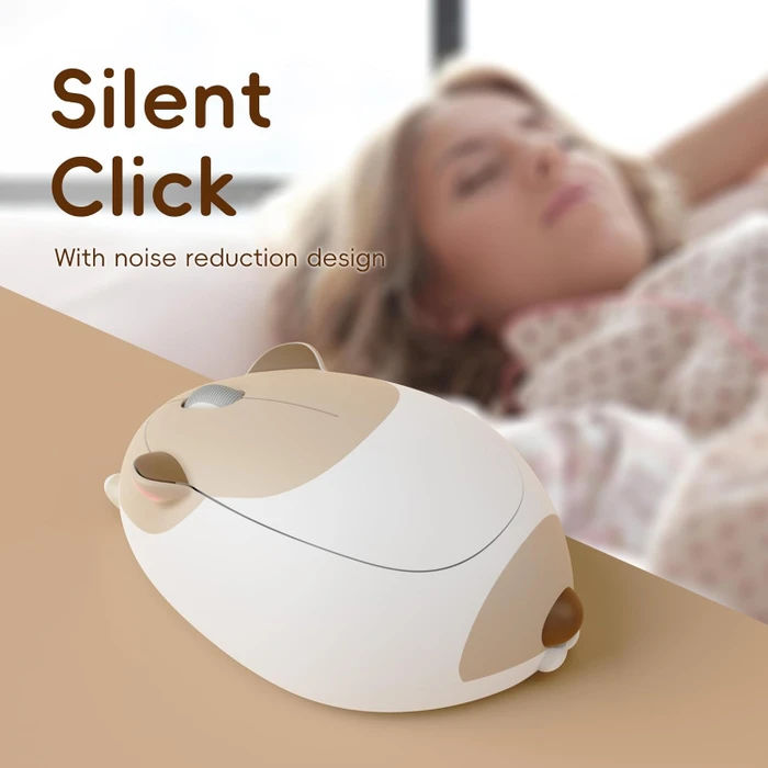 Akko x Waigua Cat Theme Wireless Mouse, Ragdoll Cat, USB