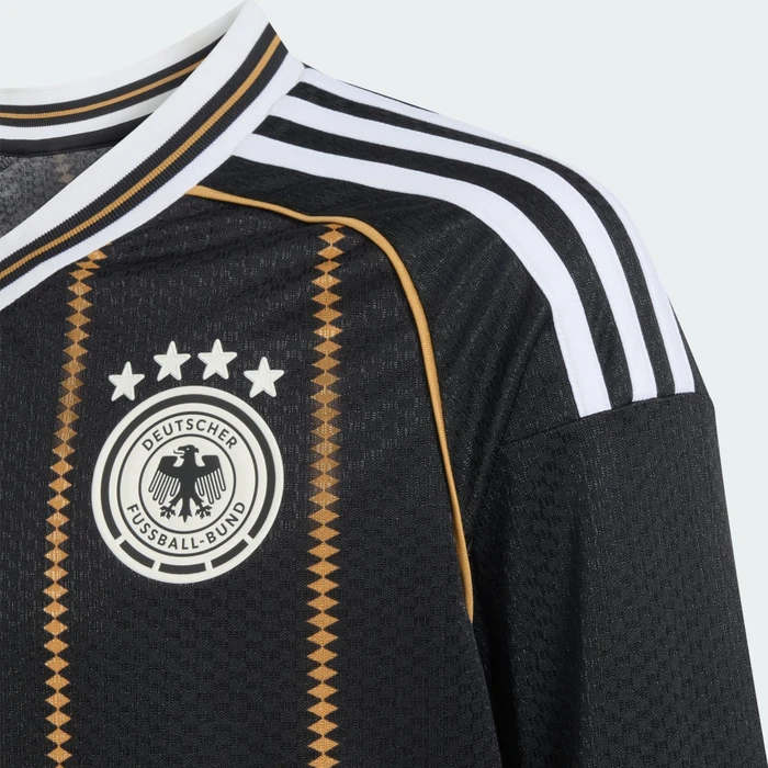 adidas FIFA WM 2026 Deutschland Ausweichtrikot langarm schwarz (Junior)