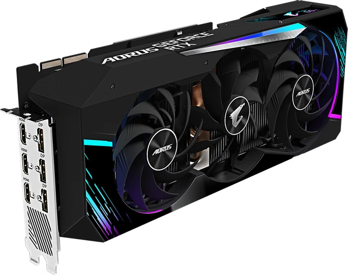 GIGABYTE AORUS GeForce RTX 3090 Master 24G (Rev. 1.0), 24GB GDDR6X, 3x HDMI, 3x DP