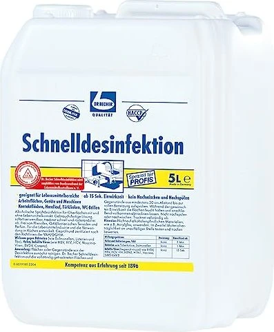 Dr. Becher Schnelldesinfektion Flächendesinfektionsmittel