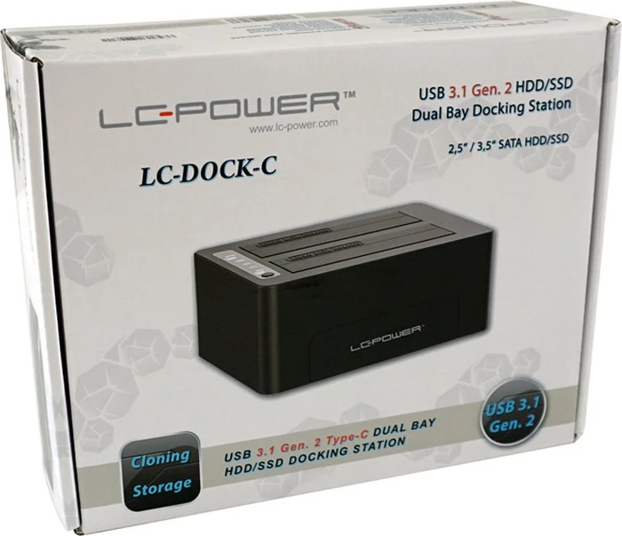 LC-Power LC-DOCK-C Dockingstation, USB-C 3.1